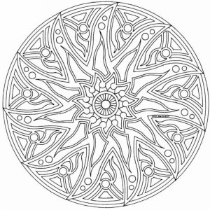 Complex Coloring Pages for Adults   34BV7