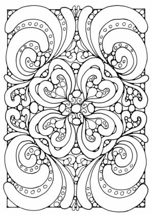 Complex Coloring Pages for Adults   3B57V