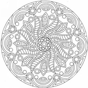 Complex Coloring Pages for Adults   52NC6