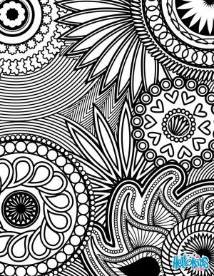 Cool Abstract Design Coloring Pages   35514