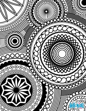 Cool Abstract Design Coloring Pages   86jh9
