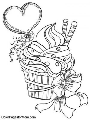 Cupcake Coloring Pages to Print   67312