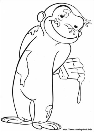 Curious George Coloring Pages Free   16739