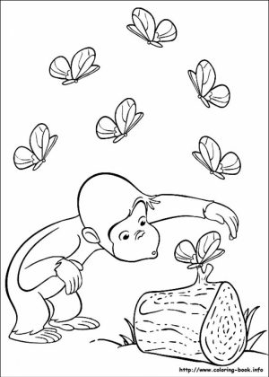 Curious George Coloring Pages Free   27418