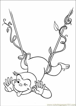 Curious George Coloring Pages Online   21850