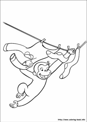 Curious George Coloring Pages Online   31740