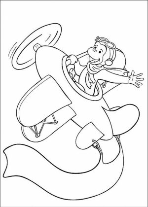 Curious George Coloring Pages Printable   807831