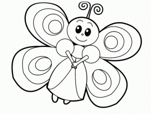 Cute Animal Coloring Pages for Toddlers   tar12
