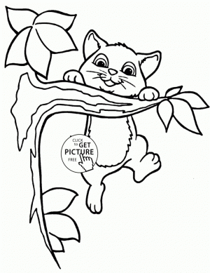 Cute Cartoon Animal Coloring Pages   y3md7