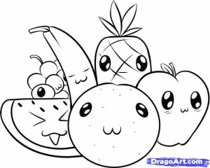 Cute Food coloring pages   7dv3m