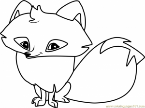 Cute Fox Coloring Pages   mclp7