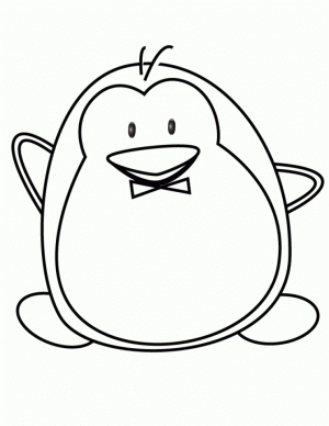 Cute Penguin Coloring Pages   67421