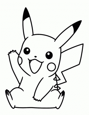 Cute Pikachu Coloring Pages   gast3