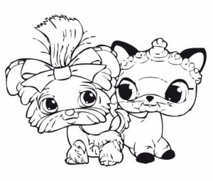 Cute Printable Coloring Pages of Littlest Pet Shop   74691