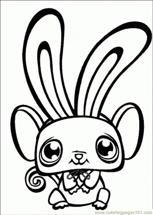 Cute Printable Coloring Pages of Littlest Pet Shop   80461