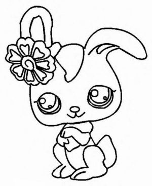 Cute Printable Coloring Pages of Littlest Pet Shop   94620