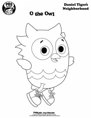 Daniel the Tiger Coloring Pages   84518