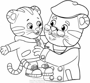Daniel Tiger Coloring Pages for Kids   4bvo5