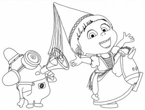 Despicable Me Coloring Pages Free for Toddlers   2179s