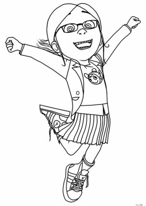 Despicable Me Coloring Pages Free for Toddlers   64md2