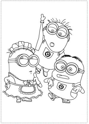 Despicable Me Coloring Pages Printable   83491