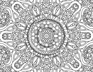 Difficult Coloring Pages for Grown Ups   61829