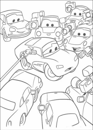 Disney Cars Coloring Pages to Print for Kids   25164