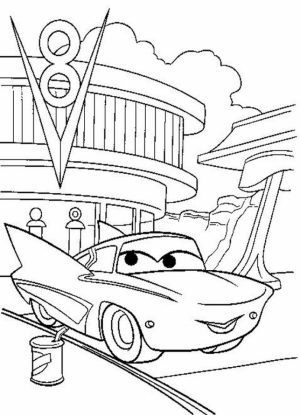 Disney Cars Coloring Pages to Print Out   67128