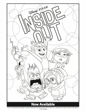Disney Inside Out Coloring Pages Free to Print   30061