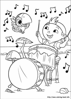 Disney Jake and The Neverland Pirates Coloring Pages   tx21n