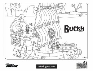 Disney Jake and The Neverland Pirates Coloring Pages   xt4ba