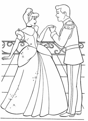 Disney Princess Cinderella Coloring Pages Printable   26451