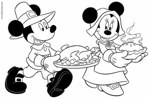 Disney Thanksgiving Coloring Pages for Kids   86316