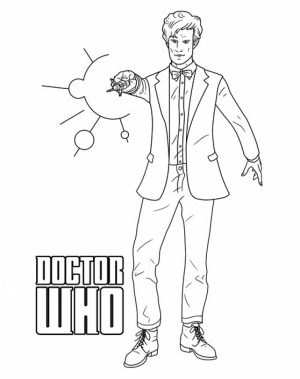 Doctor Who Coloring Pages to Print for Kids   Q1CIN