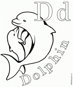 Dolphin Coloring Pages to Print Out   47951