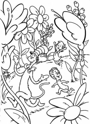 Dr Seuss Coloring Pages Free Printable   31486