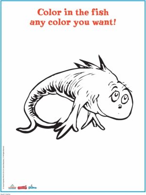 Dr Seuss Coloring Pages Free Printable   98965