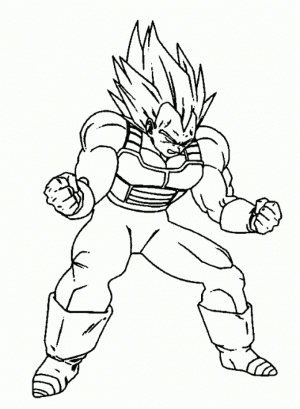Dragon Ball Z Coloring Pages Free Printable   81247