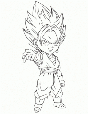 Dragon Ball Z Coloring Pages Free Printable   98964