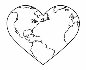 Earth Coloring Pages Free Printable   fyo100