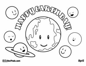 Earth Day Coloring Pages Free to Print   11736