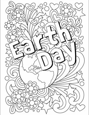 Earth Day Coloring Pages Free to Print   81728