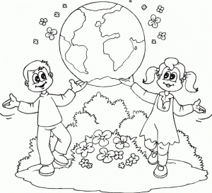 Earth Day Free Printable Coloring Pages   10057