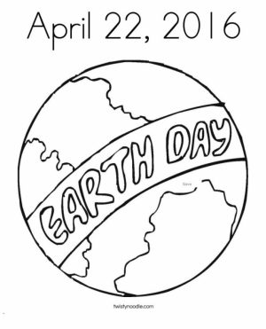Earth Day Free Printable Coloring Pages   39175