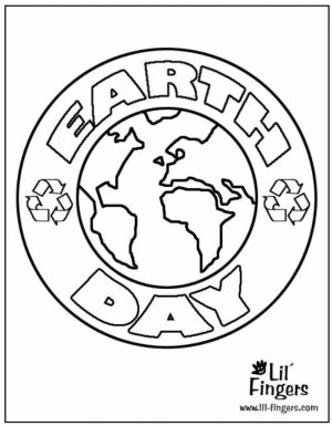 Earth Day Free Printable Coloring Pages   51670
