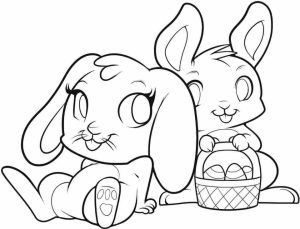 Easter Bunny Coloring Pages Free   89961