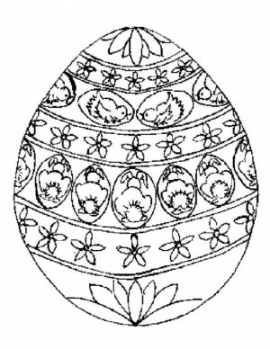 Easter Egg Hard Coloring Pages for Adults   30067