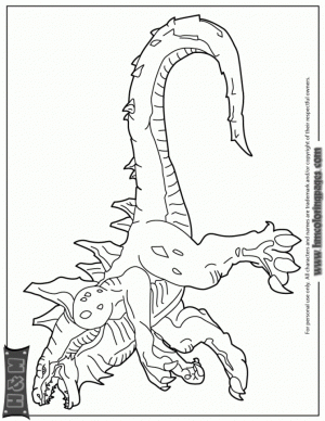 Easy Preschool Printable of Godzilla Coloring Pages   A5BzR