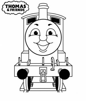 Easy Preschool Printable of Thomas And Friends Coloring Pages   A5BzR