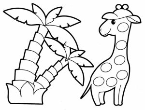 Easy Printable Animals Coloring Pages for Children   7U4LH